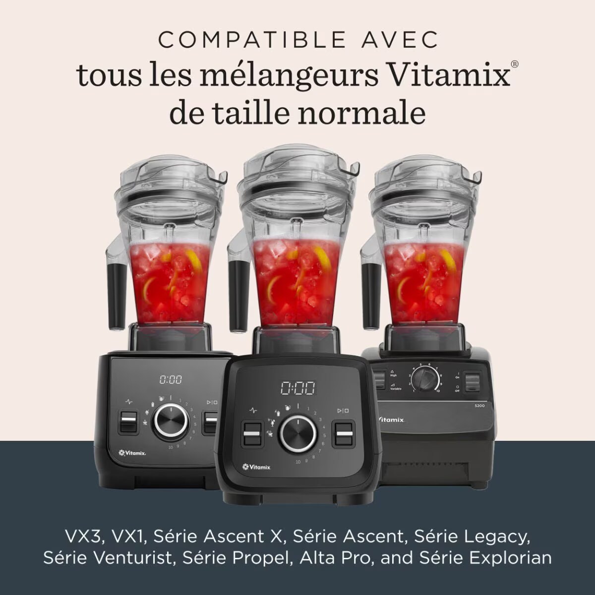 キッチン家電 Vitamix Aer Disc Container Aer Disc Container - Blender Containers