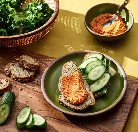 Roasted Pepper and Walnut Pesto