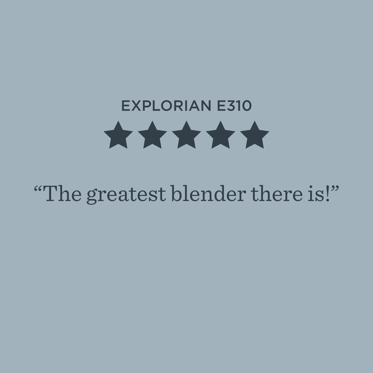 Explorian E310 ***** The greatest blender there is!