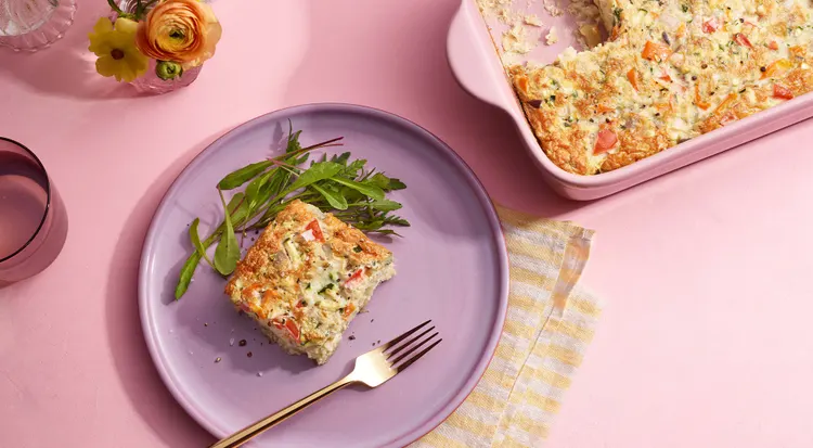 Frittata aux blancs d'œufs