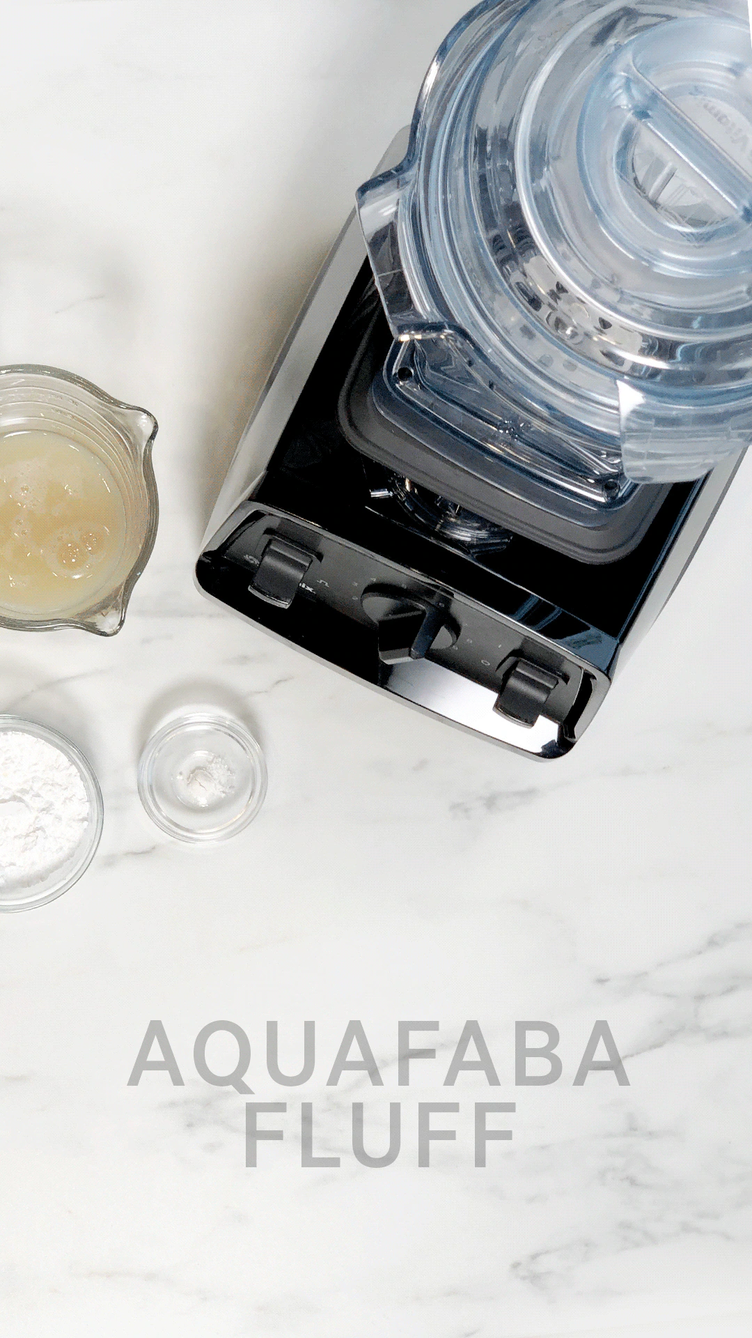 Comment faire de la mousse d'aquafaba ou de la crème fouettée dans un disque aéré