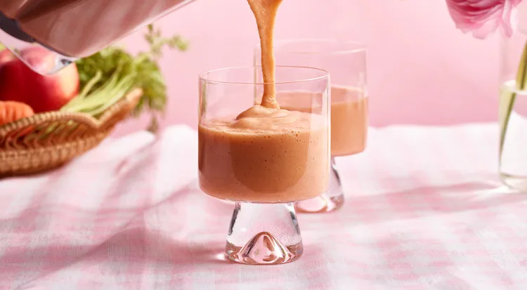 Smoothie au gâteau aux carottes