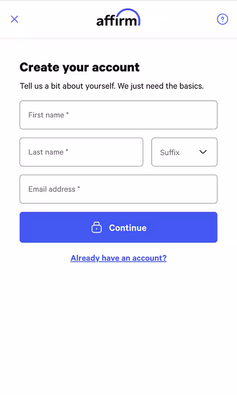 Choose how you pay