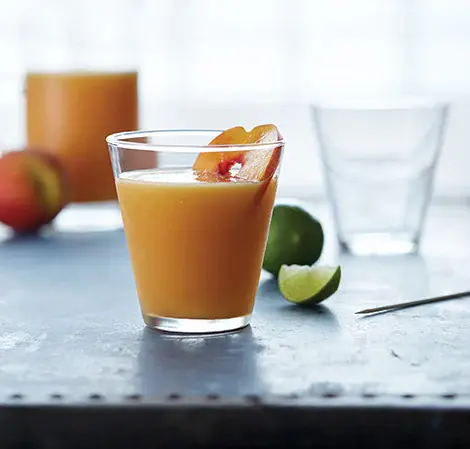 Daiquiri pêche-citron vert