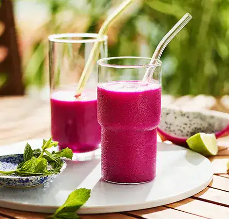 Smoothie au fruit du dragon