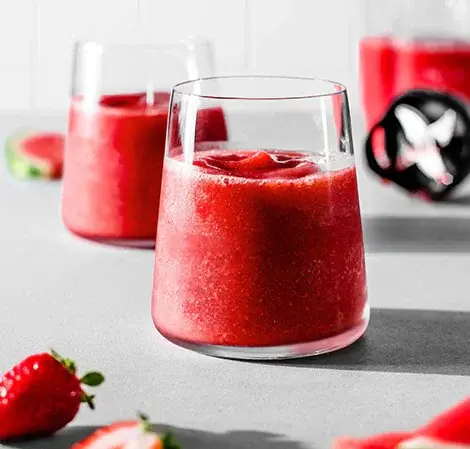 Granité glacé à la pastèque