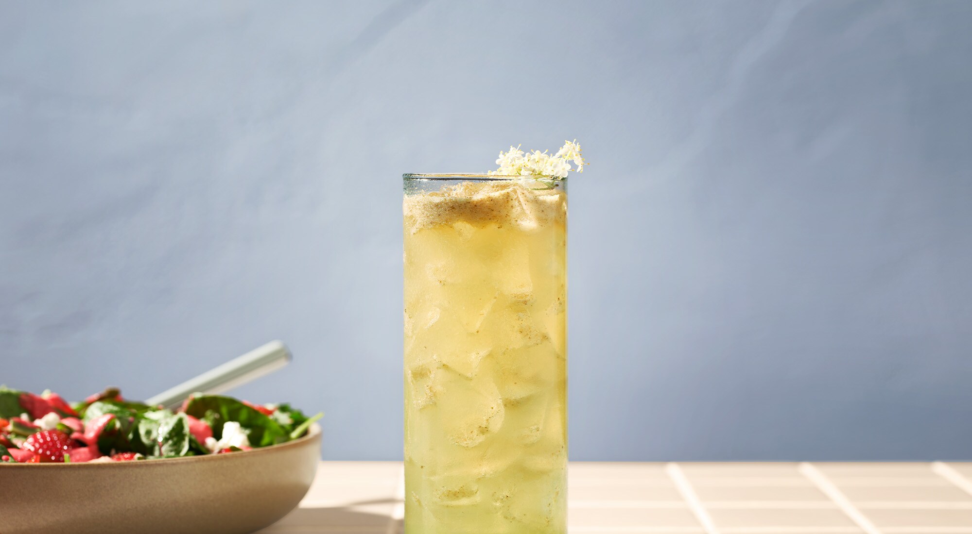 Lavendar Hibiscus Iced Tea