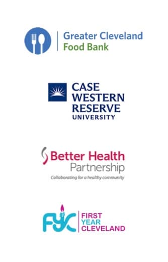 Greater Cleveland Food Bank in
                collaboration with Case Western Reserve University,
                Better Health Partnership, and First Year Cleveland