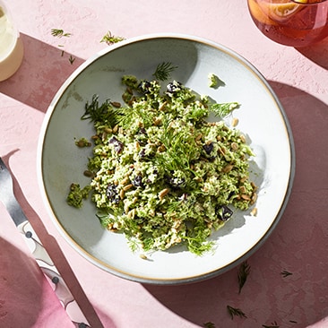 Chopped salad in a bowl