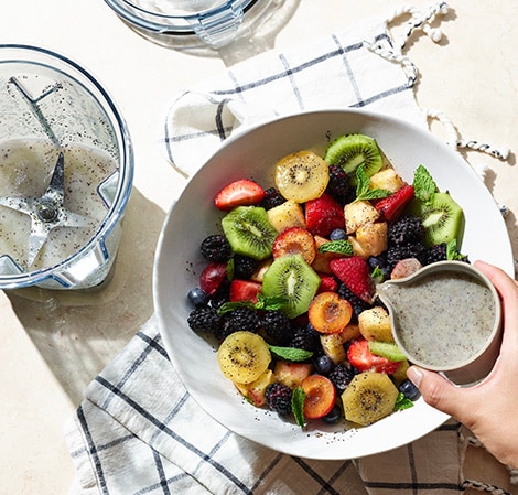 citrus poppyseed fruit salad