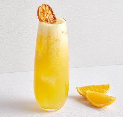 Orange Vodka Kombucha Cocktail