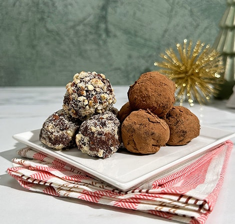 Chocolate Date Truffles