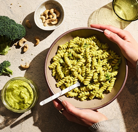 Bowl of Broccoli Mac & Cheese