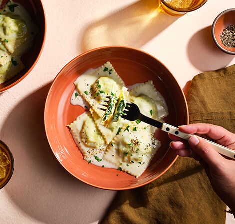 Spinach Ricotta Ravioli