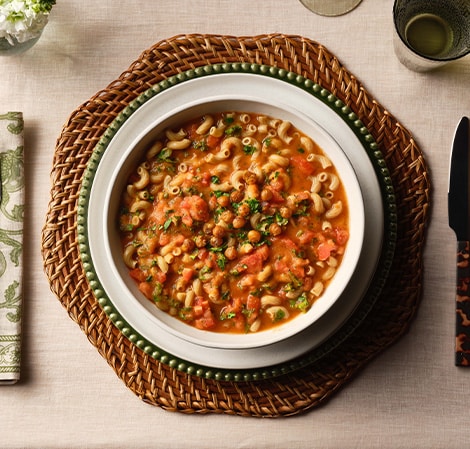 Cabbage and Kale Minestrone