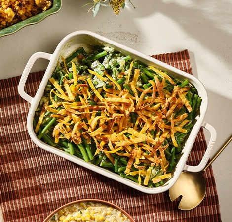 Green Bean Poblano Casserole