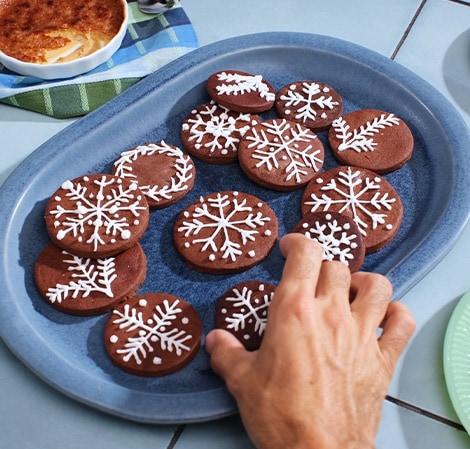 Mexican Hot Chocolate Cookies