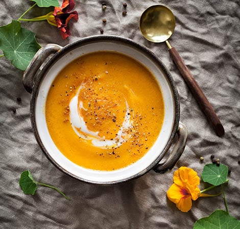 butternut squash in a bowl