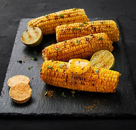 Corn on the Cob with Smoky Cajun Butter 470x449.jpg