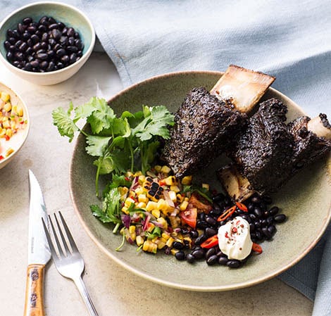 Chipotle and Coffee Barbecued Short Ribs Recipe