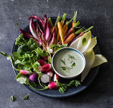 Herbed Garlic, Feta and Greek Yogurt Dip Recipe