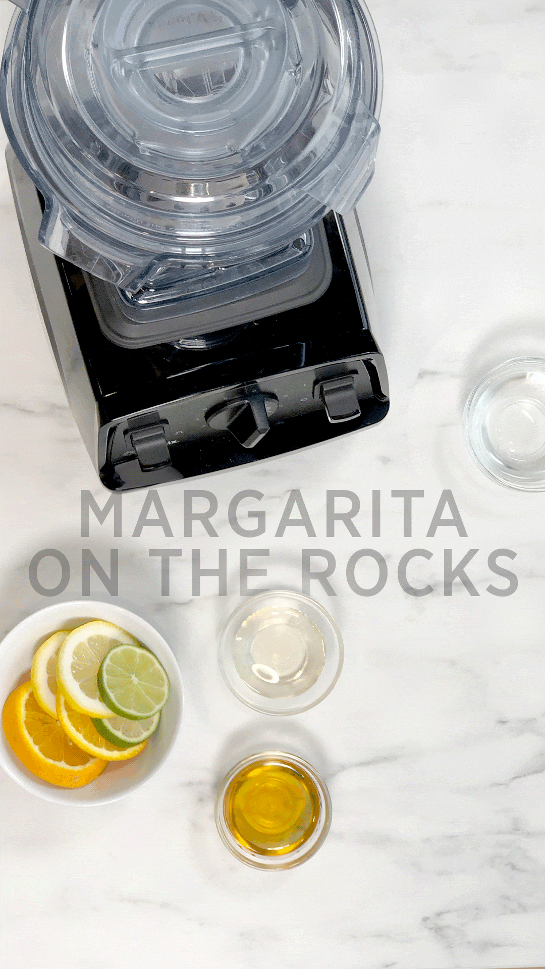 how to make a margarita in the aer disc container