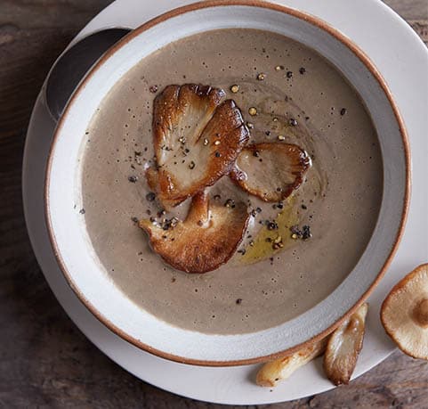 Mushroom Coconut Soup