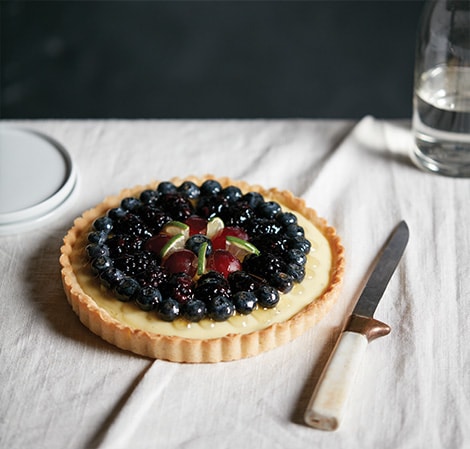 Lime Curd Tartlets with Summer Berries Recipe