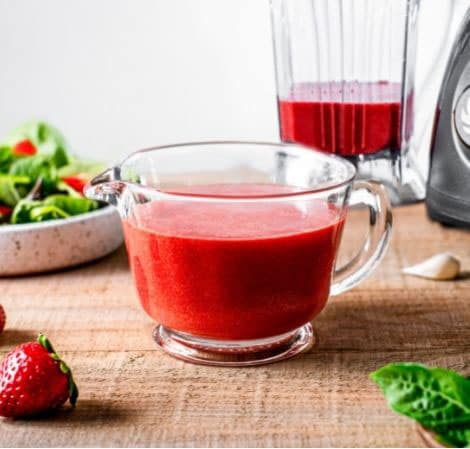 Oil-Free Strawberry Vinaigrette Recipe