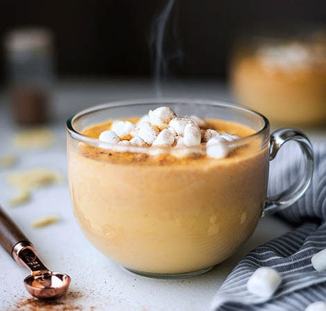 Pumpkin White Chocolate Hot Cocoa Recipe