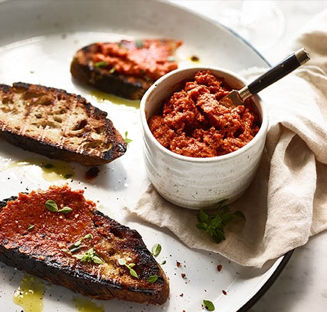 Pesto Rosso (Pesto Rouge) - Recettes Gastronomico