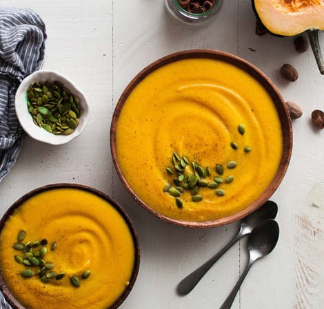 どんぐりかぼちゃのスープのレシピ