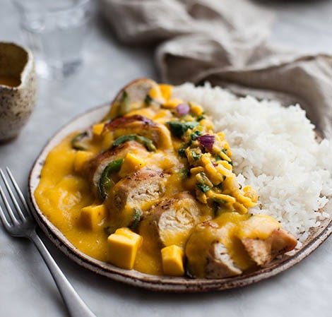 Vitamix Mango Sauce & Chicken Square.jpg