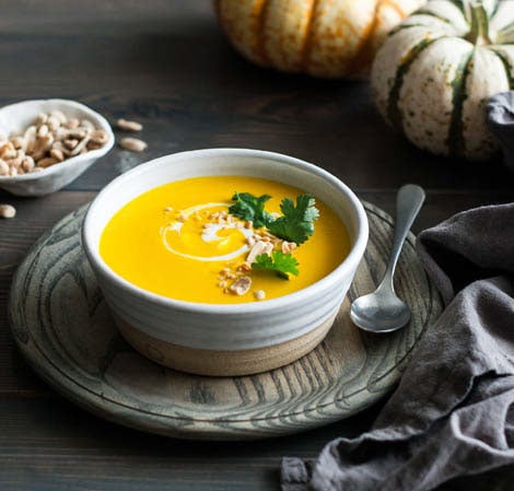 タイ風かぼちゃスープのレシピ