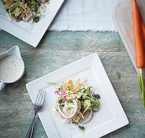 Savoy Cabbage Coleslaw