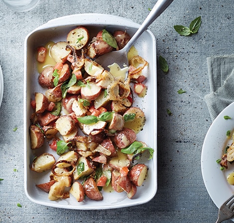 Warm Balsamic Potato Salad