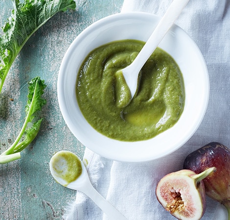 Apple, Kale and Fig Baby Food