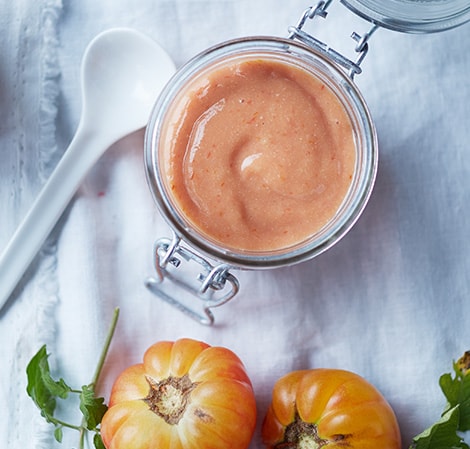 Tomatoes and Rice Baby Food