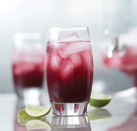 Acai Pomegranate Blueberry Agua Fresca