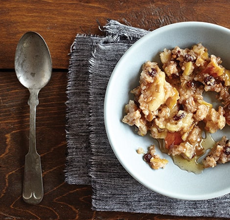 Apple-Raisin Cracked Wheat Cereal