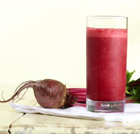 Beet, Strawberry, Cranberry Smoothie