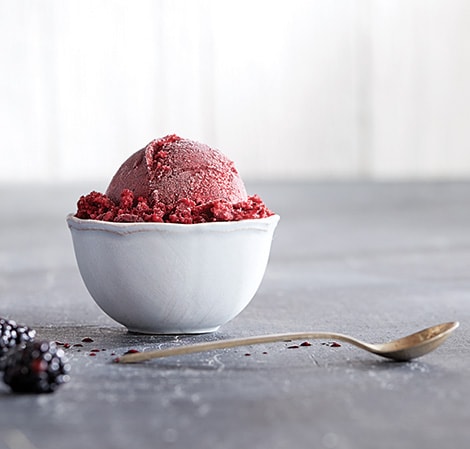 Berry Sorbet with Mixed Spices