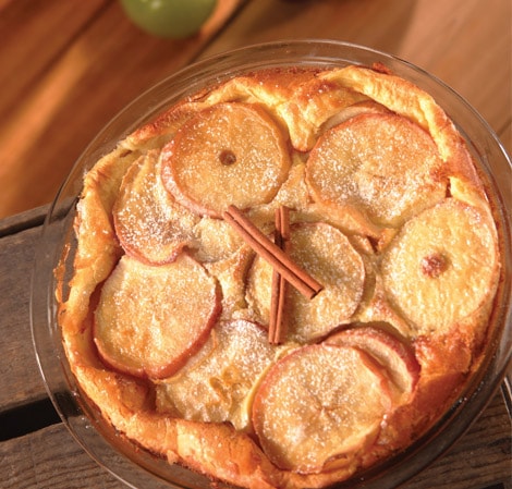 Recept voor 'Dutch Baby'-taart met appel