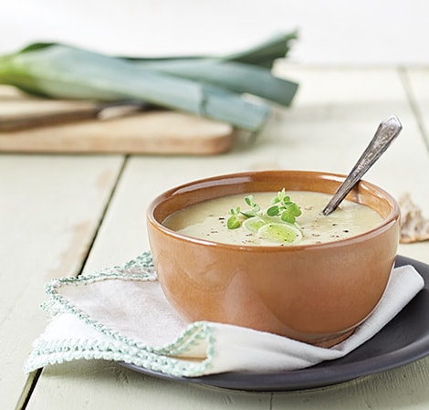 Leek, Artichoke and Potato Soup