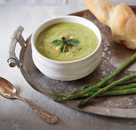 Rezept für Spinat-Gemüse-Suppe