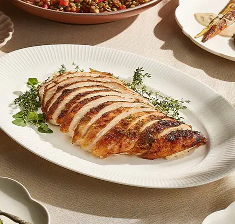 Roasted Turkey Breast with Winter Spice Blend
