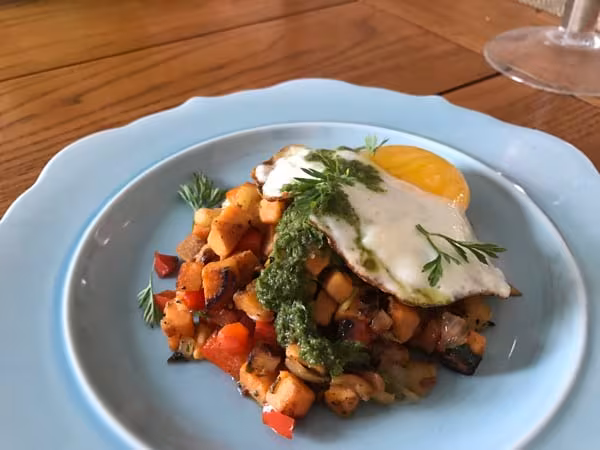 Comida de Chris Aquilino