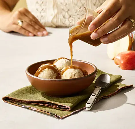 Jarabe de dátiles con manzana y canela