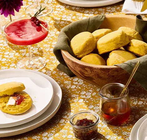Galletas de batata y salvia