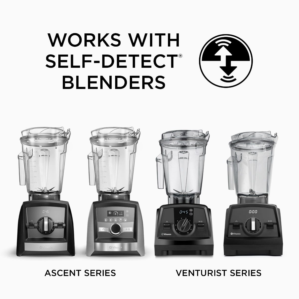Vitamix Ascent シリーズ 48オンス コンテナ 1.4リットル 48-ounce Container with SELF-DETECT - Blender Containers CA
